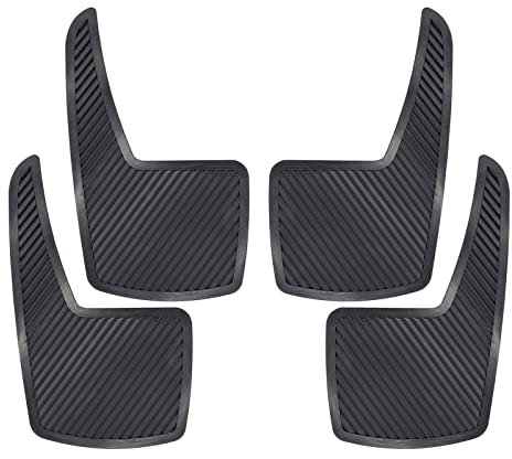fwefg per B&MW 1 2 3 4 5 7 X1 X2 X3 X5 4 Pezzi Parafanghi Universali in Gomma per Auto Paraspruzzi Paraspruzzi Parafanghi Anteriori Posteriori fwefg