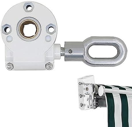 Toldo Manual Universal 360 Grados Giratorios De Servicio Pesado Para Aire Libre - Reemplazo De Servicio Sol Shade Cabe De Cambios Hardware