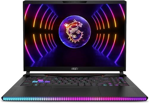 msi Raider GE68HX 40.6 cm FHD+ (1920 x 1200) 144Hz Gaming Laptop - 13ª generación Intel Core i9-13950HX 24-Core hasta 5.50 GHz CPU, 32GB DDR5 RAM, 1TB NVMe SSD, GeForce RTX 4060 8GB GDDR6, Windows 11