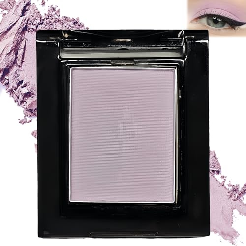 Matte Purple Eyeshadow Palette - Highly Pigmented Long-Lasting Makeup Look Is Suitable for Women, Ultra-Blendable, Slate Gray Purple Eye Shadow - Metallic Pigmented Color