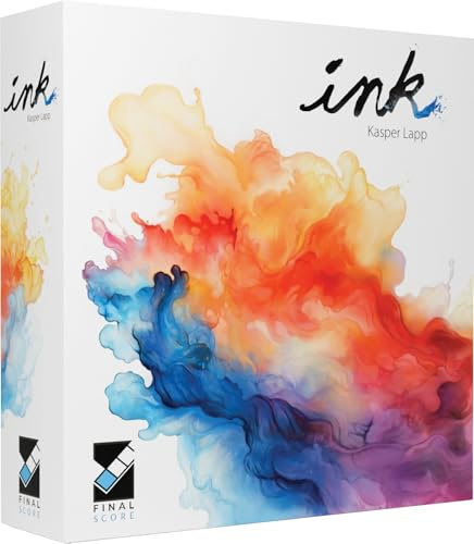 Asmodee - Ink - Gioco da tavolo - Final Score - Gioco di tessere strategico e artistico - da 1 a 4 giocatori - Da 8 anni - 30 a 45 min - Versione francese