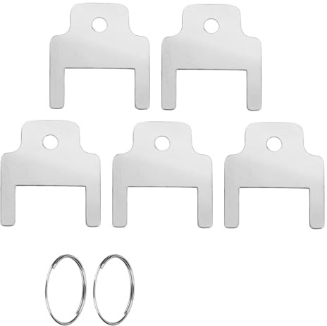 Schede Sostituzione Del Distributore Asciugamani Da 5 Pc Per Distributori Per Distributori In Lega Alluminio Da 25 Mm Con Sostituzione Del Distributore Asciugamani