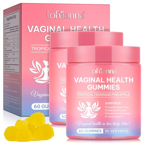 Probioticos Mujer Flora Intima, Gominolas Equilibrio Femenino 120 Gummies, Probióticos para Flora Vaginal y Bienestar Íntimo de la Mujer, con Arándano Rojo, Prebióticos y Vitaminas, Suplemento Vegano