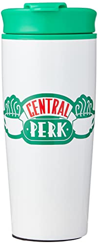Friends MTM25576 - Tazza da viaggio in metallo, 425 ml (Central Perk)