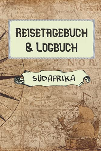 Reisetagebuch & Logbuch Südafrika: A5 Reisetagebuch | Tagebuch | 110 vorgedruckte Vorlagen für Reiserouten | Logbuch für Reisende oder ... echter Weltenbummler mit diesem Notizbuch.
