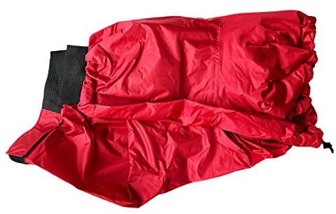 Universale Regolabile in Kayak Canoa Barca Marina spraydeck Spray Skirt Skirt Cover Cockpit s m l XL (Color : L Red)