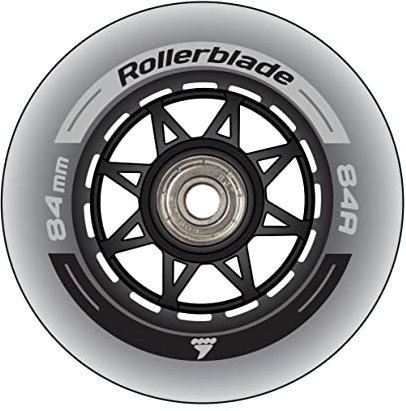 Rollerblade Wheelkit XT 84 mm 84 A, SG7 Kugellager, 8 Stück