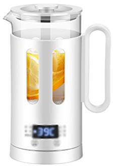 LaMaMe Mini bollitore Elettrico Conservazione pentola di Vetro Riscaldamento ad Acqua Calda Caldaia Tazza Teiera Bottiglia Stufato Zuppa Fornello Lento Riscaldatore