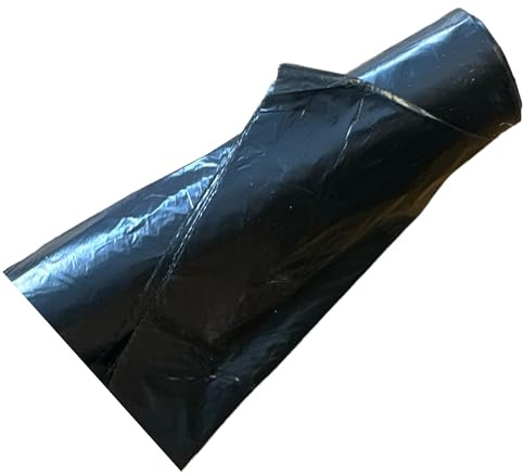 Quailitas Müllbeutel, 300 l, extra große Müllbeutel, Mehrzweck-Müllbeutel, langlebig, schwarze Müllsäcke, Heimpflege, 1 Stück