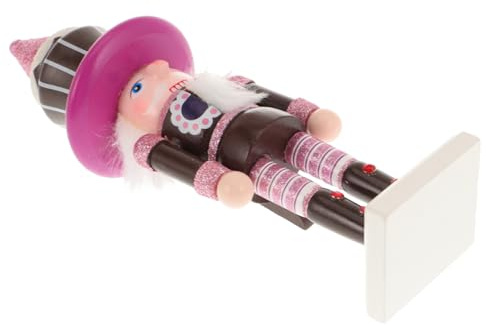 IMIKEYA Casse-Noisette Bois Soldat Figurine Décoration De Noël Ornement De Bureau Petit Casse-Noisette