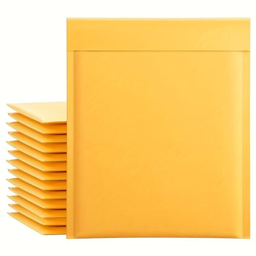 10 Stück Versandtaschen A4, 220 * 300mm Briefumschläge A4, Versandtaschen Luftpolster, Selbstklebende Luftpolsterumschläge A4 für Den Heim, Warensendung Und Bürogebrauch