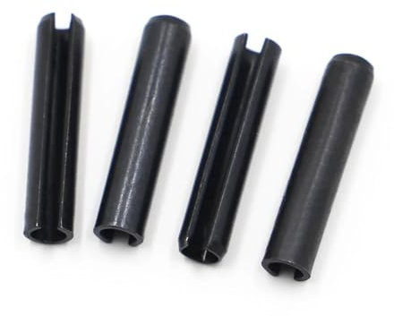 CLENEA Federförmige Zylinderstifte Stahlfeder Elastischer zylindrischer Splintstift Dübel M1.5 M2 M2.5 M3 M4 M5 M6 M8(6mm,M5)