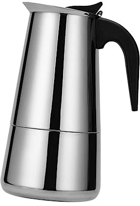 CHICAMPERA Caffettiera in Acciaio Inossidabile Per Macchina Per Espresso Portatile Caffettiera Domestica Resistente e Pratica