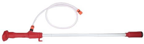 HUSHUI Pompe de Transfert D'eau sans Fil, Pompe à Eaux Usées Portable avec Filtre à Sédiments Amovible pour le Drainage de L'étang de Piscine, Débit de 554 GPH, Tête de 29,5 Pieds