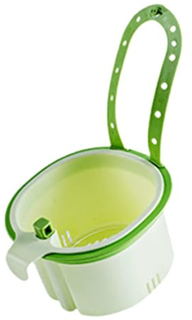 Évier de cuisine avec récupérateur de drainage | Panier collecteur de déchets d'évier et ramasse-aliments | Passoire pratique pour une utilisation dans les chambres, hôtels, restaurants, entreprises