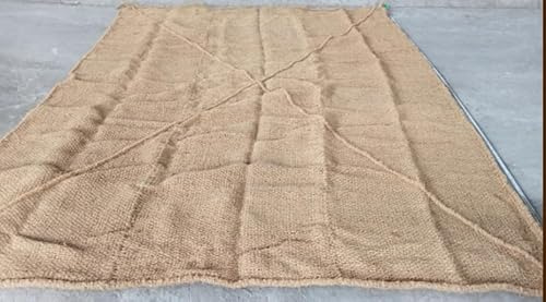 CocoWeave Telo ombreggiante rettangolare – 3x2 metri – Telo parasole resistente in fibra di cocco – Protezione solare efficace e vela parasole permeabile all'acqua – Per terrazza o giardino – 7,5 KG