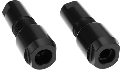 OTOTEC 2 Adaptadores Modificados para Amoladora Angular de 3 Mm Y 6 Mm para Convertir Amoladoras Angulares Tipo 100 en Amoladoras Rectas
