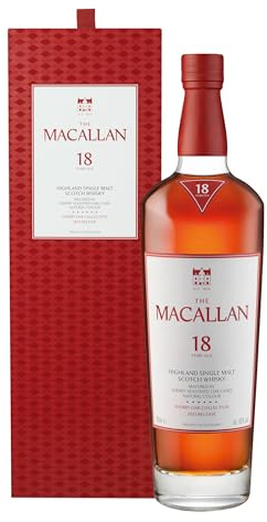 Macallan Sherry Oak 18 Years Old Whisky mit Geschenkverpackung (1 x 0.7 l)