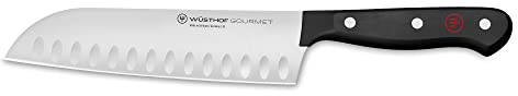 WÜSTHOF Gourmet Santoku 17 cm, Schwarz