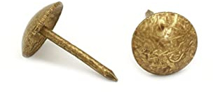 polstereibedarf-online Polsternägel altgold gefleckt 90 1/3 250 Stück 9mm