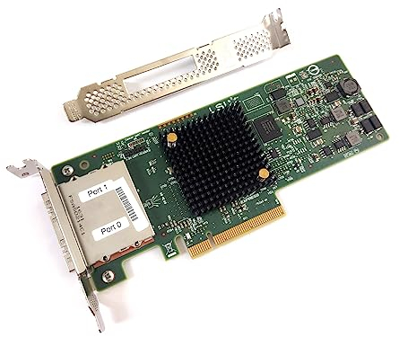 LSI Logic LSI00300 SAS 9207-8e 8PT EXT SAS/SATA 6Gb/s PCI Express 3.0 Single Controller Card (LSI Logic LSI00300)