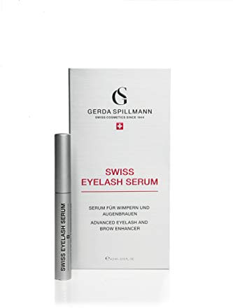 Gerda Spillmann SWISS EYELASH SERUM 4,5ml, Serum zur Verlängerung der Wimpern und Augenbrauen, verleiht Volumen und fördert Wachstum..