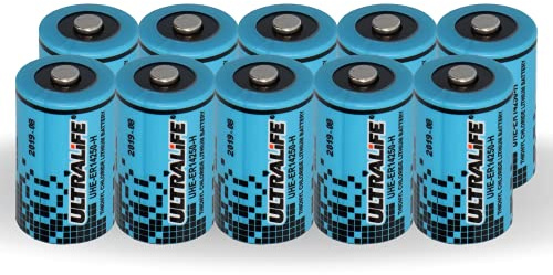 UHE-ER14250 Li-SOCl2 Ultralife Lithium 3.6 V Battery LS14250 LS 14250-1/2 AA Pack of 4