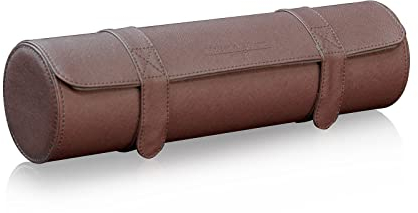 HEISSE & SÖHNE SEIT 1976® Uhrenrolle Rondo 5 Braun für 5 Armbanduhren