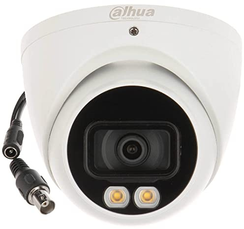 Dahua HAC_HDW1509T-A-LED: Telecamera dome 4in1 Full-Color Starlight 5MP@25fps (16:9), ottica fissa 2.8mm, IR 40mt, WDR 120dB, microfono integrato, 12VDC