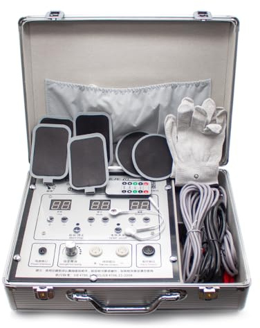Toplionace Dds Bio Elektro Massagegerät für Säuren und Alkalien, Schönheits und Physiotherapie Home Meridian Elektrotherapie mit Mehreren Funktionen