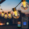 Catena Luminosa Esterno Dimmerabile - Smart APP Telecomando 15 Metri Luci da Esterno Giardino, IP65 Impermeabile Infrangibile Collegabili G40 25 Led Lampadine Timer per Gazebo Festa Terrazza Natale