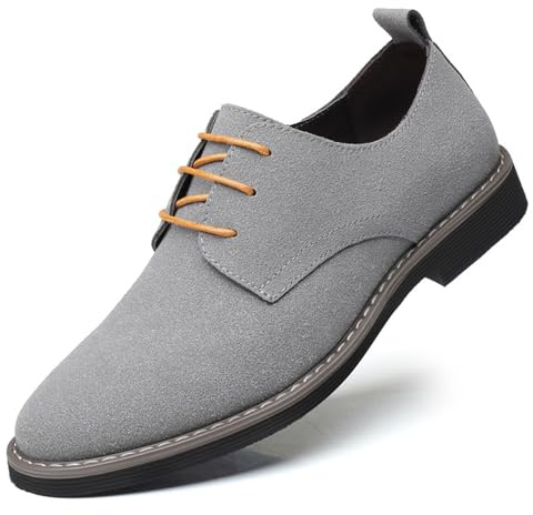 Zapatos de Vestir Ligeros para Hombre de Moda, Mocasines y Zapatos sin Cordones para Hombre de Ajuste Relajado, Zapatos de Vestir Casuales para Hombres, Zapatos de Vestir de Cuero con Cordones