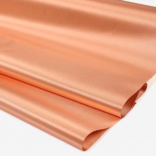 RF-Abschirmgewebe RFID-Strahlungsabschirmung RF-Signalblockierendes Material RF Signals Reduzieren Block, Absorbiert EMF EMI RFID Mikrowellen-Kartenbeutel-Elektronische Produkte,gold-2m