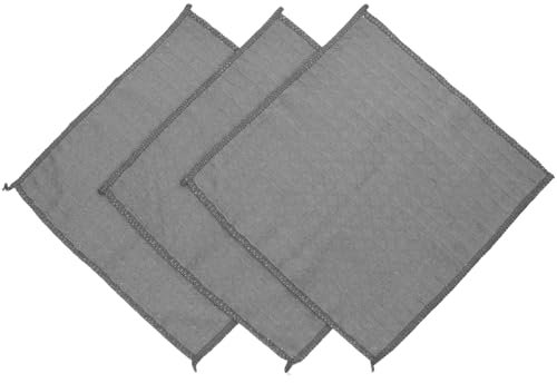 Homoyoyo 3piezas Paño De Cocina Diseño De Gofre Toalla De Mano y Absorbente para Limpiar Platos y Fregar La Cocina