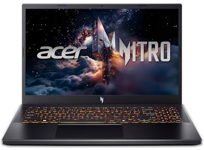 Acer Nitro V Gaming Laptop | Intel Core i9-13900H Processor | NVIDIA GeForce RTX 5060 Laptop GPU | 15.6 FHD IPS 165Hz Display | 16GB DDR4 | 1TB Gen 4 SSD | Wi-Fi 6 | Backlit KB | ANV15-52-98KV