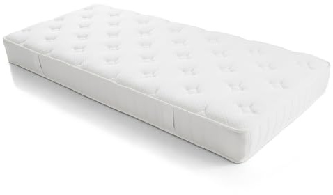 COSTWAY Matratze 90 x 200 cm/ 140 x 200 cm, Federkernmatratze, Taschenfederkernmatratze, 20 cm hoch, H3 mittelfest, ergonomischer Komfortschaum, im Karton (90 x 200 cm)