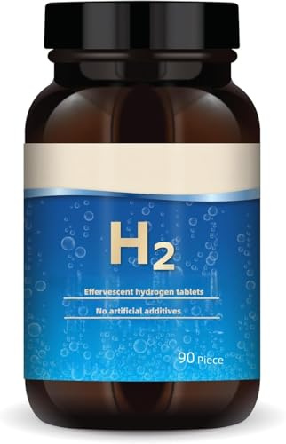 Compresse effervescenti all'idrogeno H2 | Supporta la salute orale e intestinale, aiuta ad aumentare il metabolismo energetico e ad alleviare l'affaticamento, contiene 8 ppm per compressa,