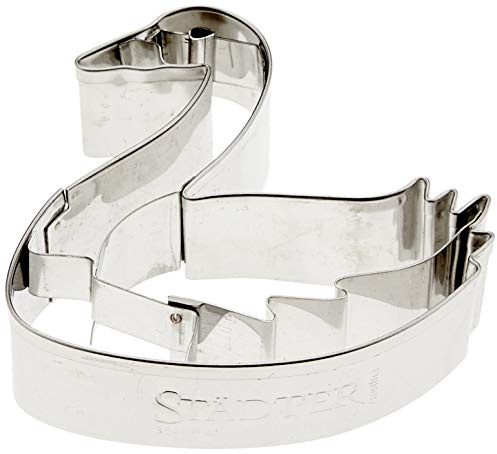 Städter Ausstecher Schwan 6,5 cm Edelstahl, Silber