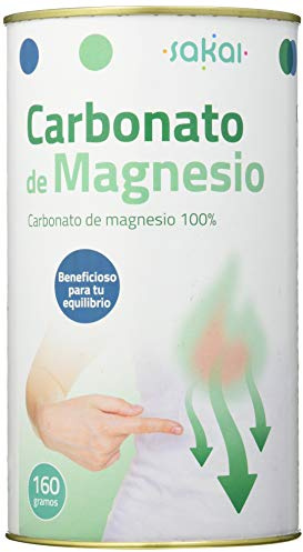 Sakai Laboratorios Carbonato de Magnesio en Polvo Sin sabor - 160 gr