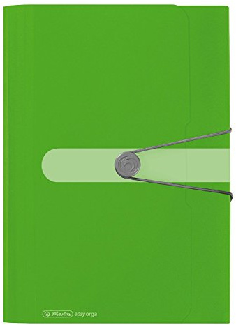 Fächermappe A4 PP 12 Fächer apfel easy orga to go VE=2ST