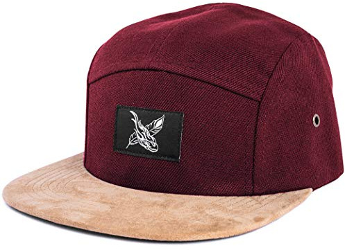 Blackskies® 5-panelkeps | Män kvinnor baseballkeps med blommönster unisex surfskridskoåkning basecap camper keps – män kvinnor streetwear utomhus sommar fritid, Port Said, one size