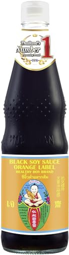 Healthy Boy Salsa de Soja, Oscura 960 g - Lot de 4