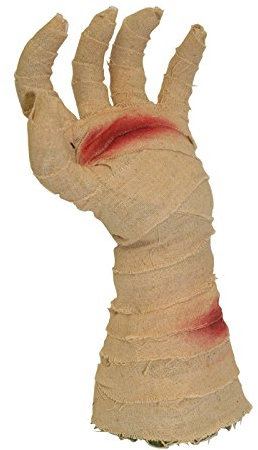 Party Discount NEU Horror-Hand 17x30cm, mit Sound und Bewegung