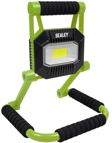 Sealey FL10W 10W COB LED Proyector portátil recargable - plegable plano