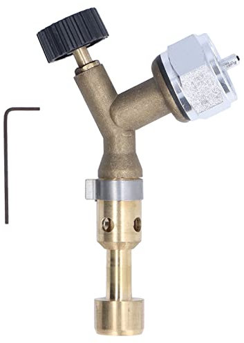 Yuecoom Tête de Chalumeau à souder Robuste, tête de Chalumeau de soudage au gaz en cuivre Professionnel, Accessoire pour la Maison