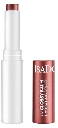 Isadora Lippenbalsam - natürliche Lippenpflege mit Farbe und Glanz - Lippenpflegestift Schützt und Pflegt - Tinted Lip Balm - Lippenpflege trockene Lippen - Lip Repair & Care – Rosewood 44