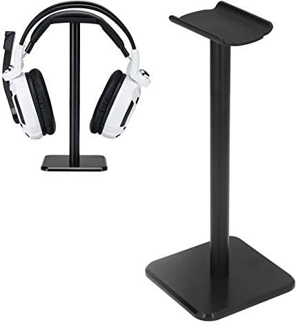 GEEKHOM Headphone Stand, Headset Holder, Removable Headphone Holder with Non-Slip TPU Silicone for All Headphone Sizes, Gaming Headset Holder, Suitable for Table, Display Case, Home, Office