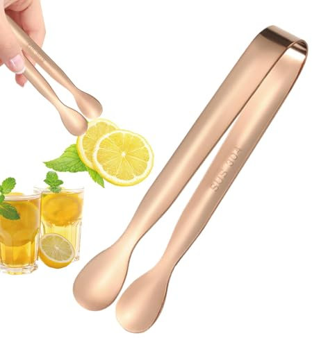 Pinze per dolci - Pinze da zucchero in acciaio inossidabile, pinze da servizio portatili | Pinze per servire alimenti, pinze da zucchero in acciaio inossidabile, cubetti di ghiaccio e frutta