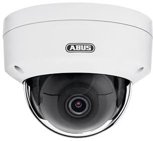 ABUS 8 MPx IP PoE Mini-Dome-kamera (TVIP48511) – 4K övervakning, PoE-strömförsörjning, 107° vidvinkel, 120 dB WDR, IR-mörkerseende, objektdetektering, väderbeständig IP67 – inomhus och utomhus