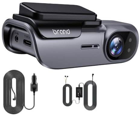 Generic 4K Car Dash Camera with GPS -Fi Video Recorder UHD Recording Driving Vehicle Cam 24H Parking Monitor Car Camcorder Night Vision